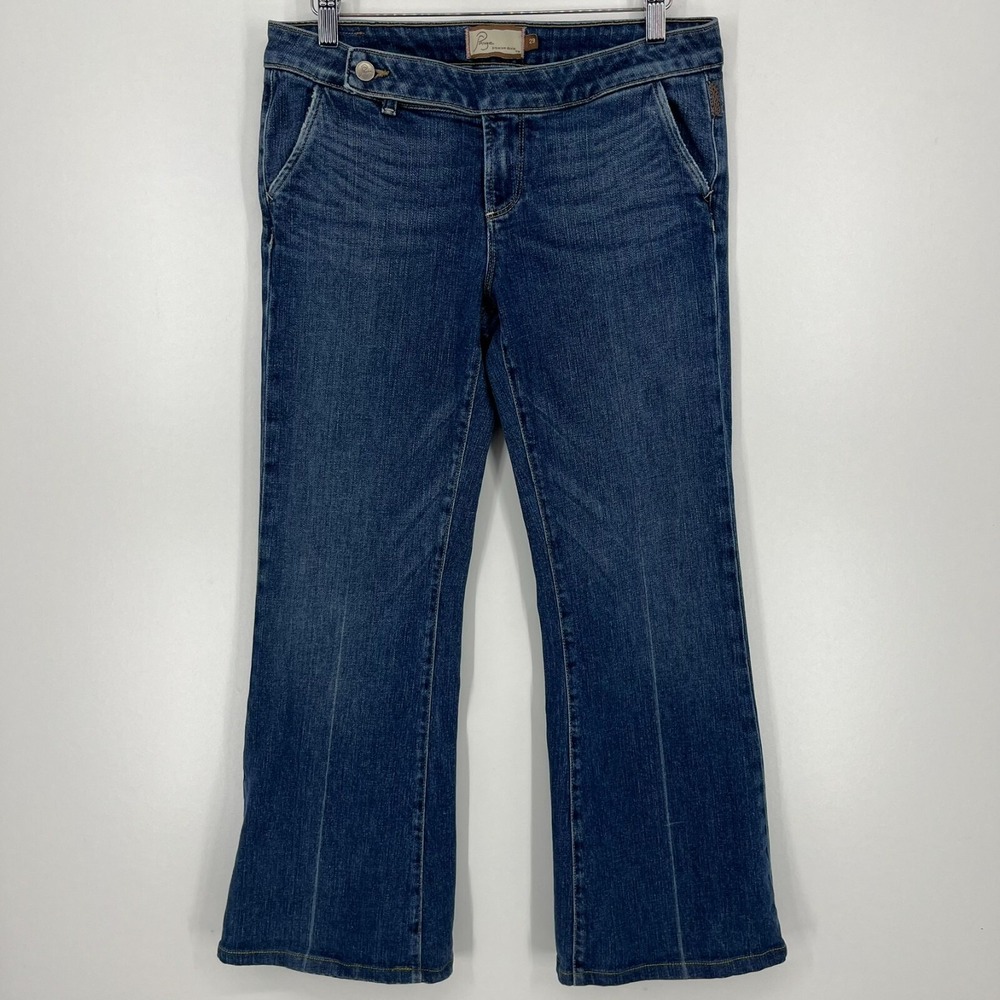 Paige Premium Denim Mulholland Heights Bootcut Jeans Medium Wash Size 29